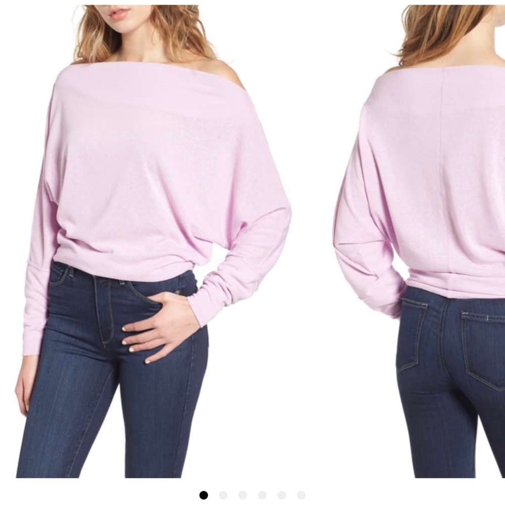 Free People Off The Shoulder Sweater